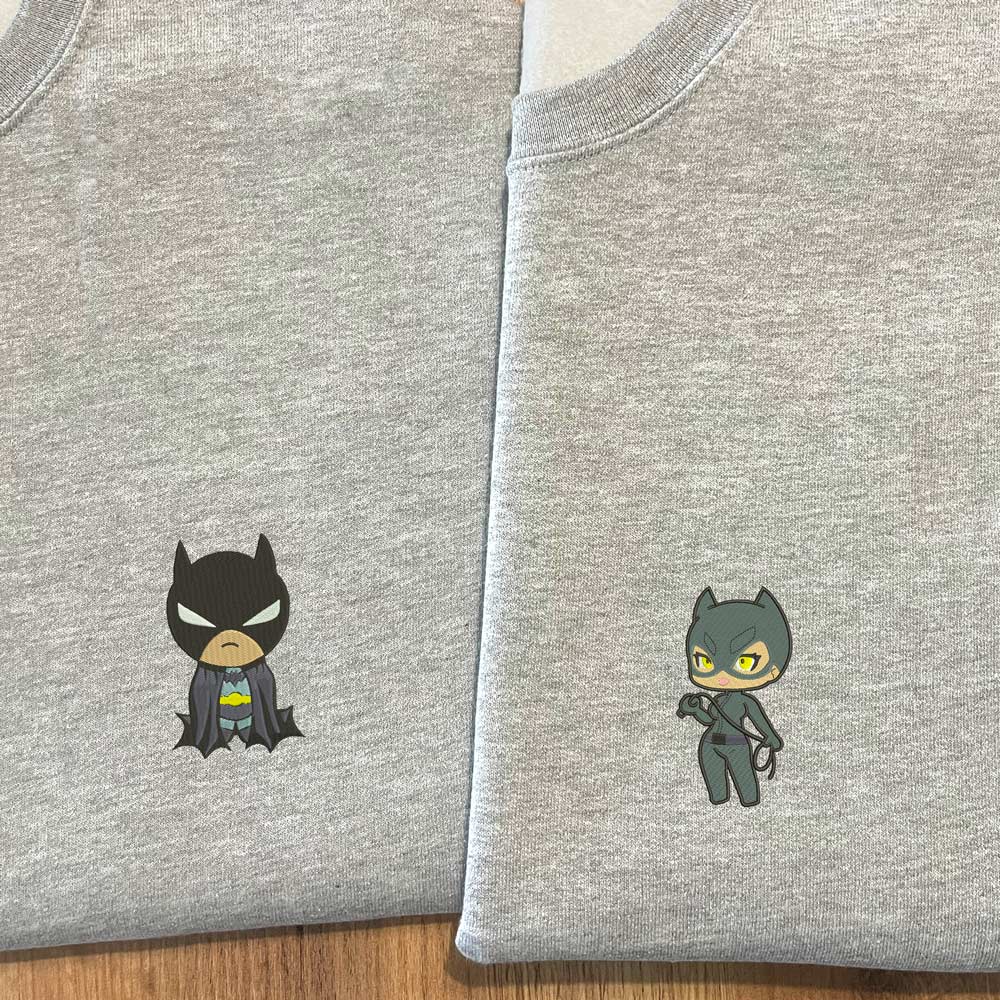 Sweat Batman e Mulher-Gato