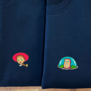 Sweat Buzz Lightyear e Jessie de Toy Story