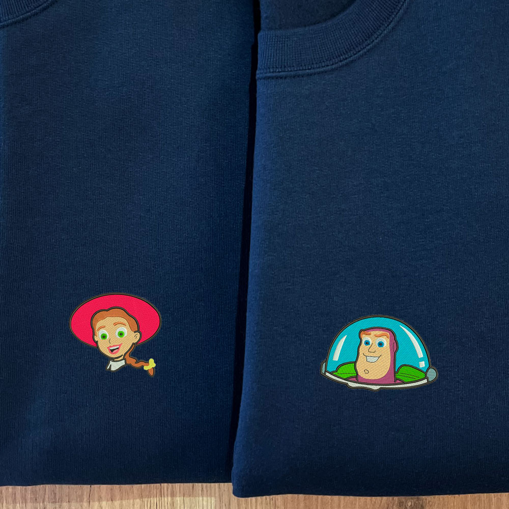 Sweat Buzz Lightyear e Jessie de Toy Story