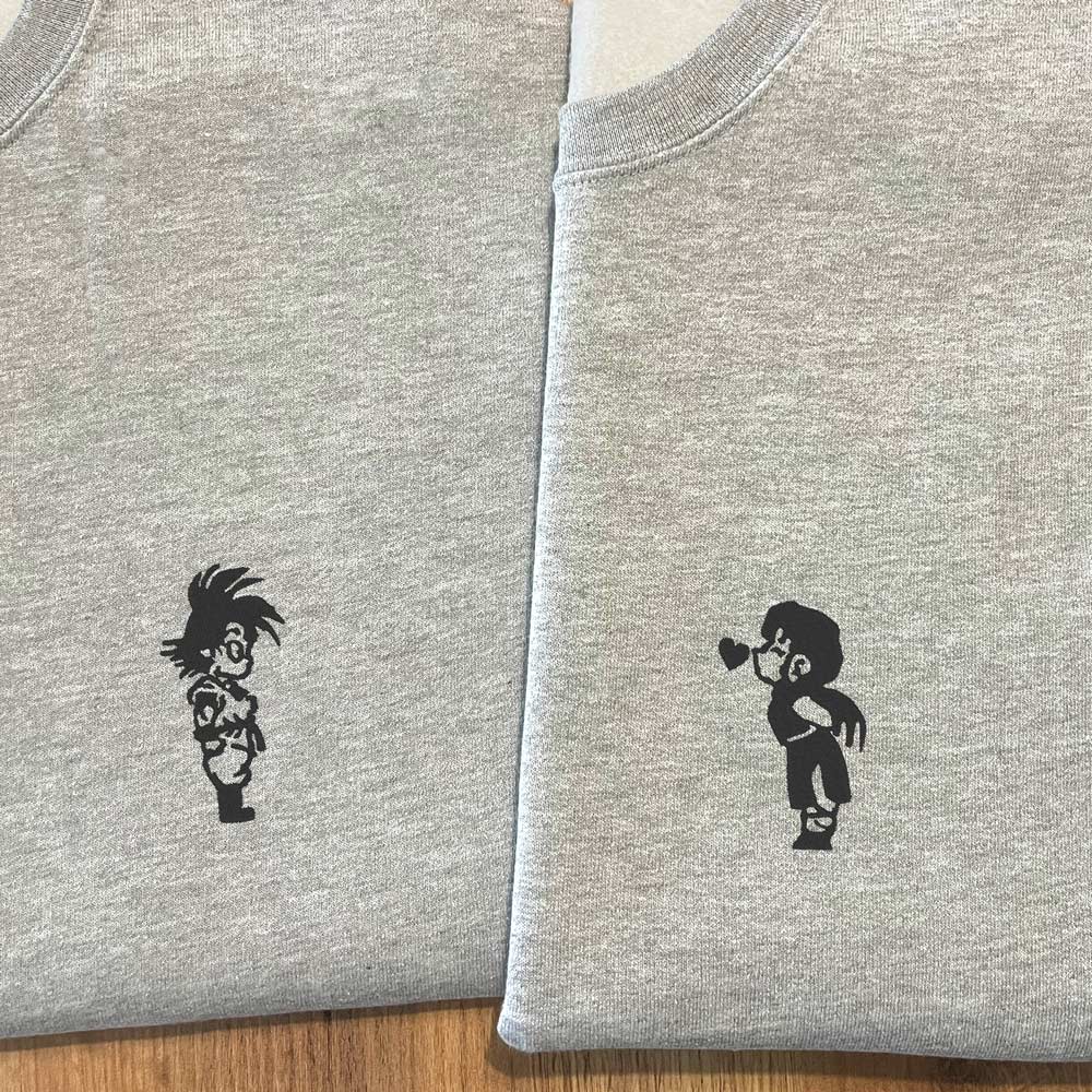 Sweats Dragon Ball com Goku e Kika