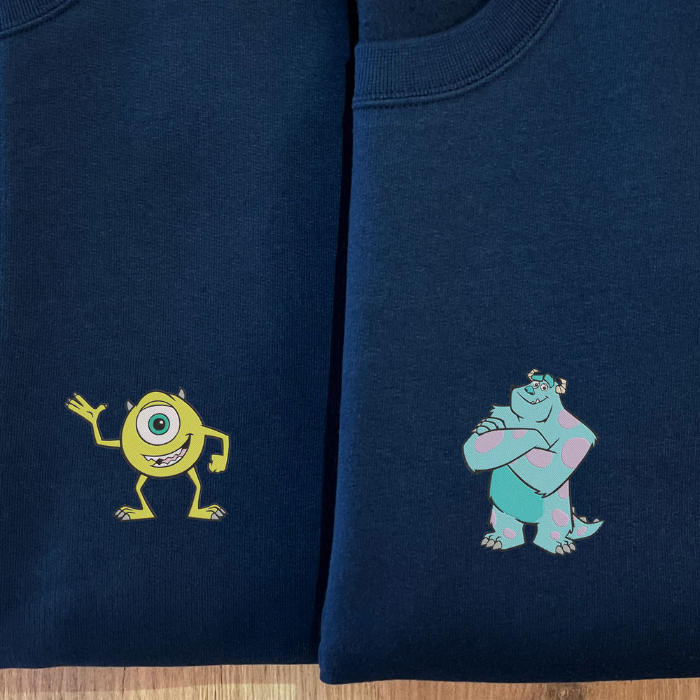 Sweats Monstros e Companhia com Mike Wazowski e Sulley