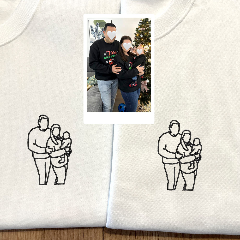 Sweats personalizada com silhueta de fotografia
