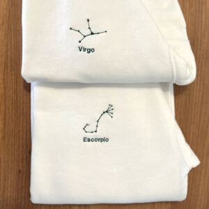 Sweats personalizadas com signo do zodíaco