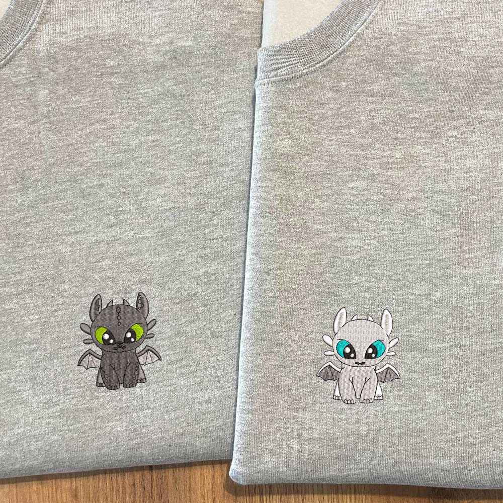 Pack 2 Sweats Unissexo personalizadas Como Treinares o Teu Dragão - Image 2