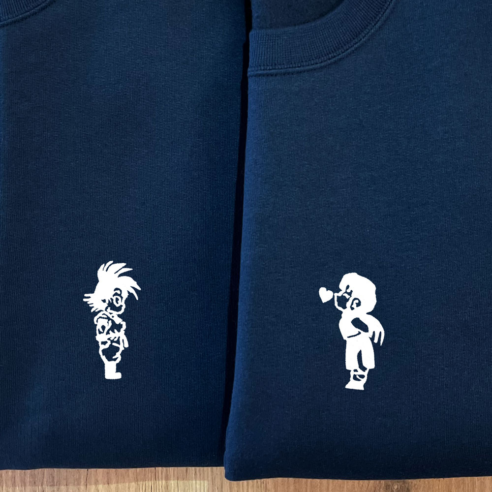 Sweatshirts do Goku e Kika Dragon Ball